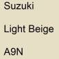 Preview: Suzuki, Light Beige, A9N.